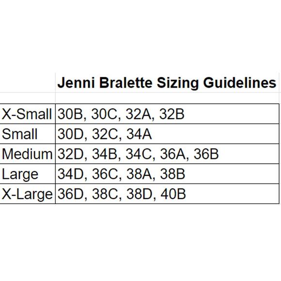 Jenni Intimates NWT Women's Square Neck Bralette SZ M Gray Tiedye Lightweight - Picture 6 of 6